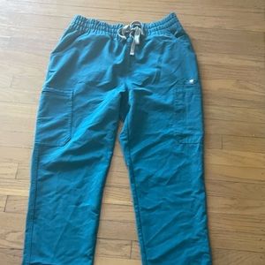 high waisted yola skinny scrub pants